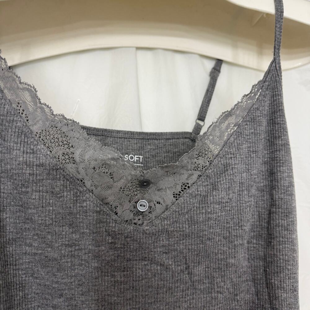 Torrid Super Soft Rib Knit Tank - Picture 2 of 5